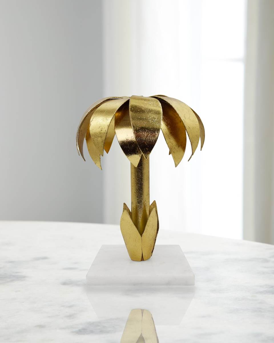 Palmy Palm Tree Candle Holder